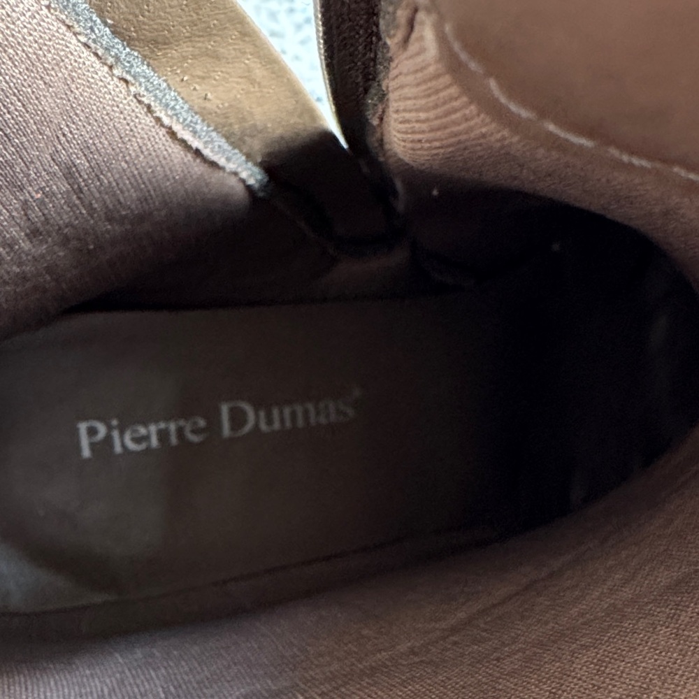 Pierre Dumas Gray Lace Up Boots - Picture 2 of 5